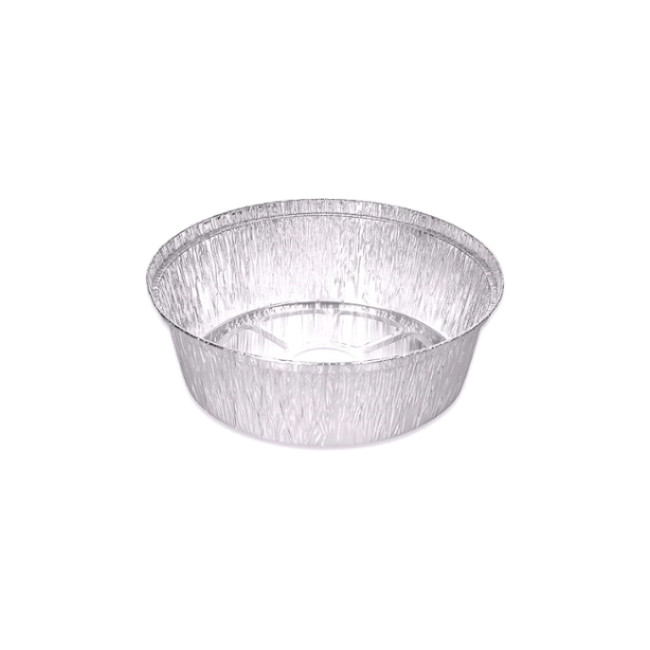 Récipient rond jetable en aluminium 21 x 5,7 cm - 2 pièces. par 0,85 €