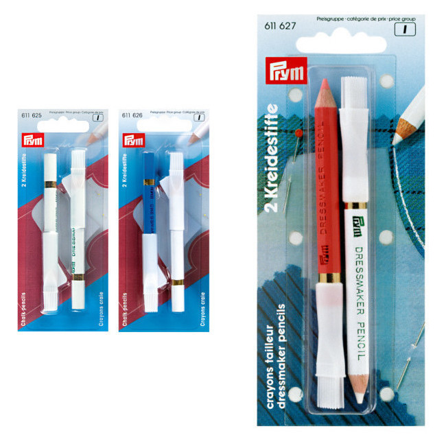 Crayon de marquage avec craie - Prym - 2 pcs. par 2,75 €