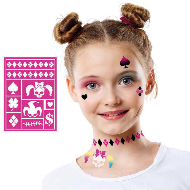 Modèle de maquillage Harley pour enfants par 1,50 €