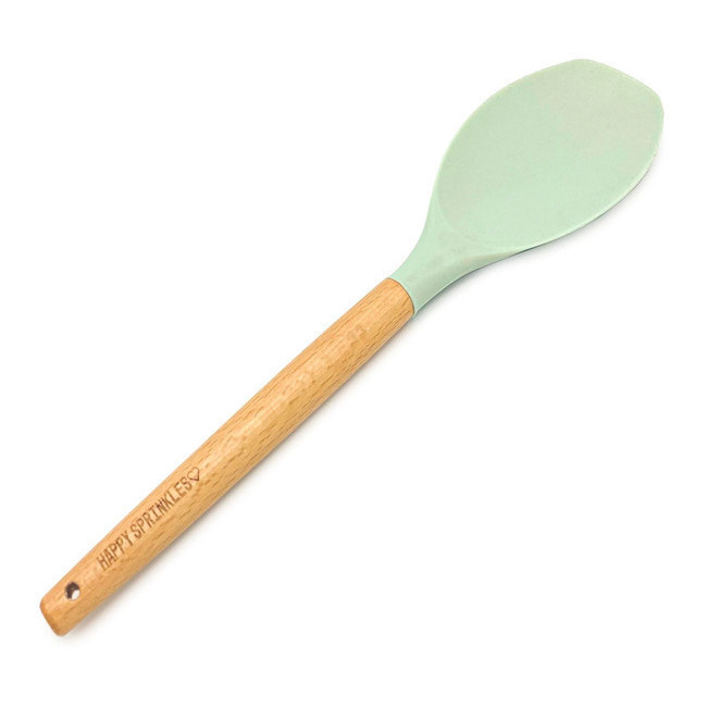 Spatule raclette menthe avec manche en bois 31,5 cm - Happy Sprinkle par  9,50 €