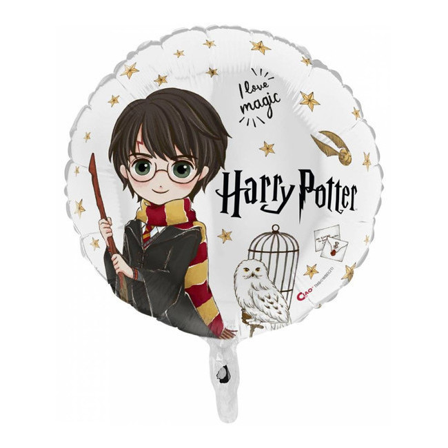 Vista frontal del mini ballon Harry Potter 24 cm - Ciao