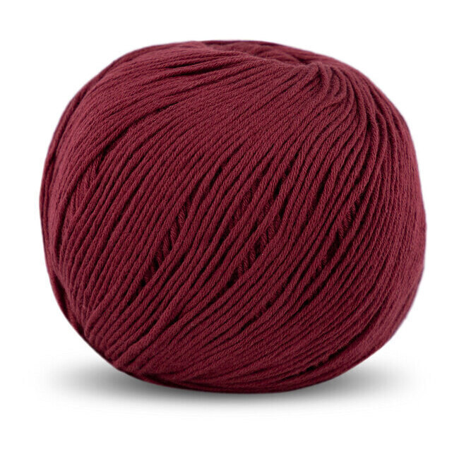 Vista frontal del laine de coton 50 gr - Rosas Crafts en stock