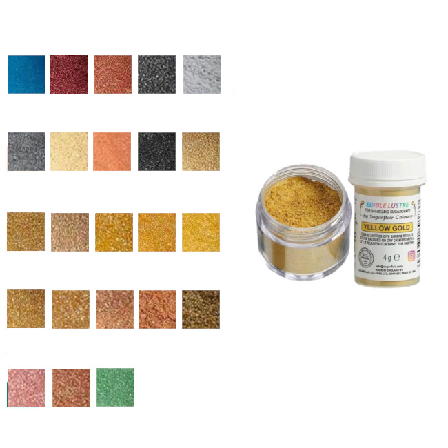 Paillettes alimentaires Gold