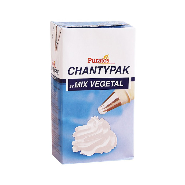Vista principal del chantypak crème végétale 1 L - Puratos en stock
