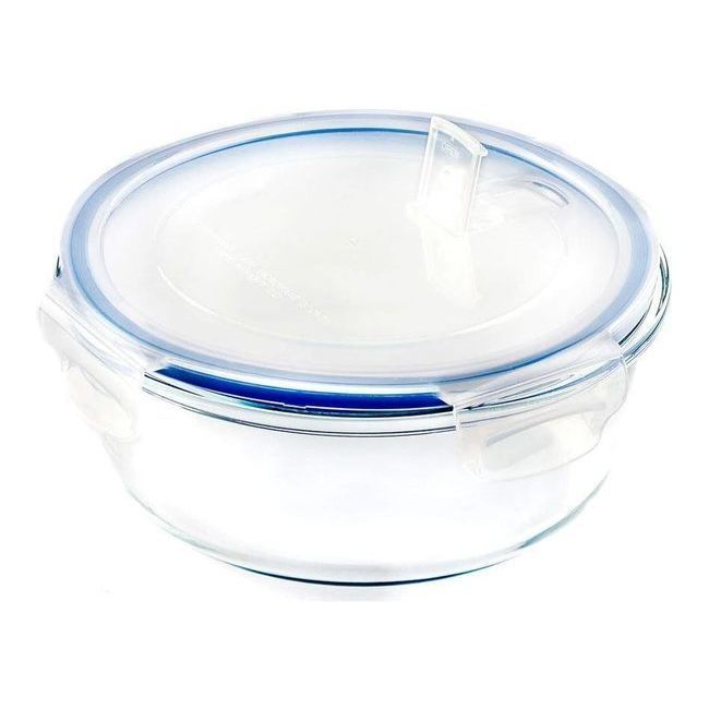 ERUIV - Tupperware Verre - 4 pièce (4 récipient, 4 couvercle