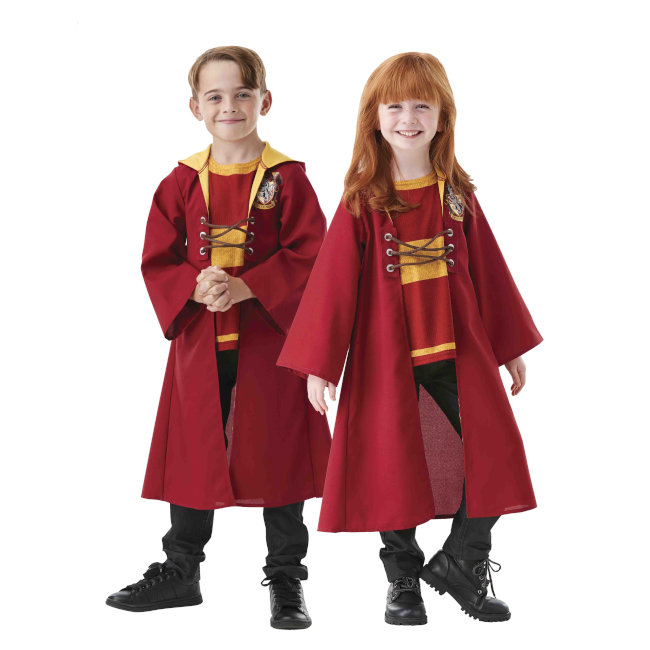 Vista principal del costume de quidditch Harry Potter pour enfants en stock