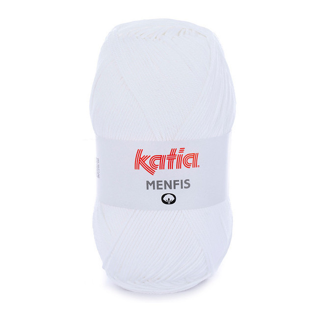 Vista frontal del menfis de 100 g - 100% coton - Katia en stock