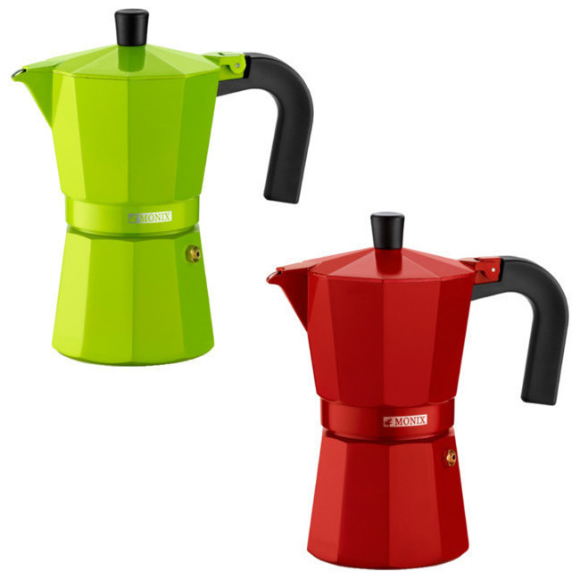 Cafetière italienne 6 tasses Grosche vert