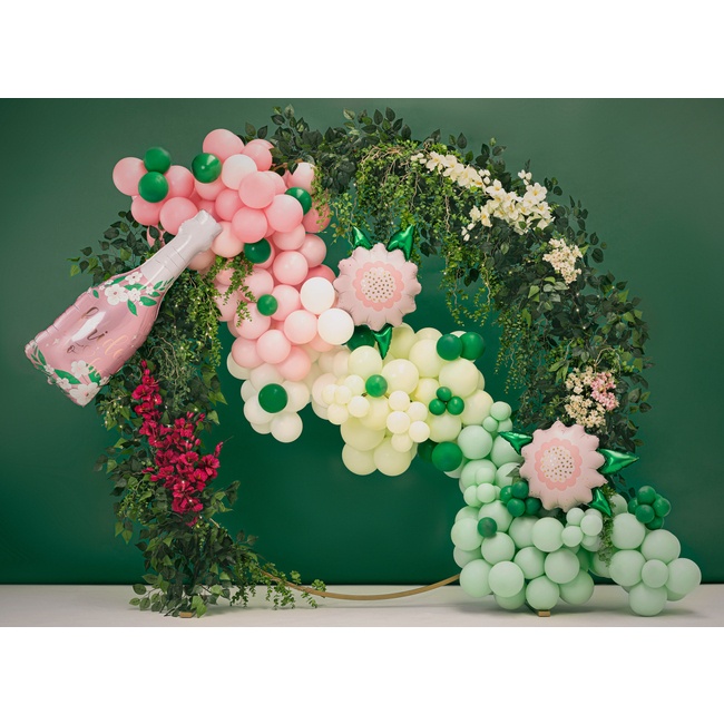 100 Ballons Rainbow 23cm vert