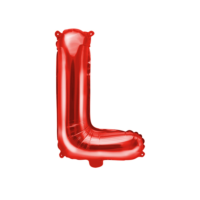 Ballon Lettre ''G'', 35cm, rouge – SHOP EVENTS
