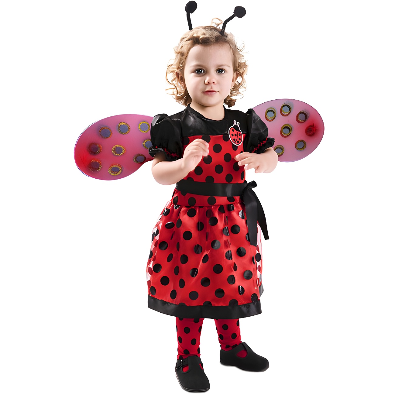 Costume Coccinelle Pour Bébé Fille - Ensemble Déguisement Mignon Pour Jeu De Rôle - Taille 0-24 Mois