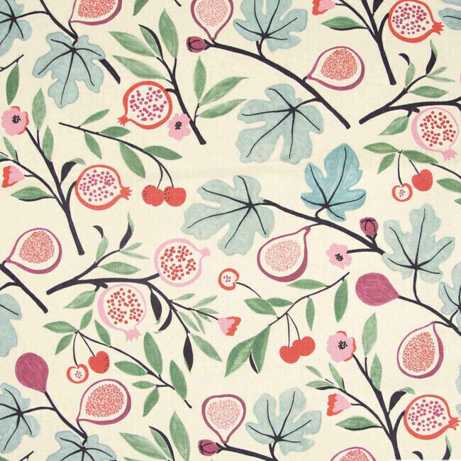 Vista principal del toile de coton Figs & Cherries - Katia en stock
