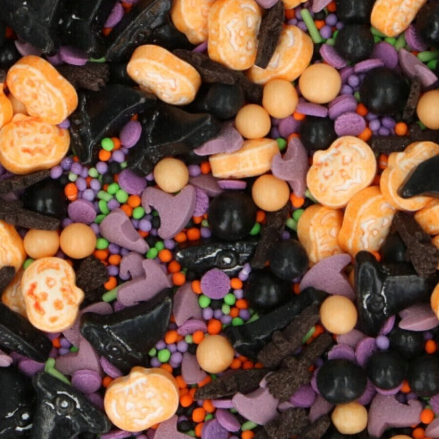 Sprinkles de Nuit d'Halloween de 70 gr - Funcakes