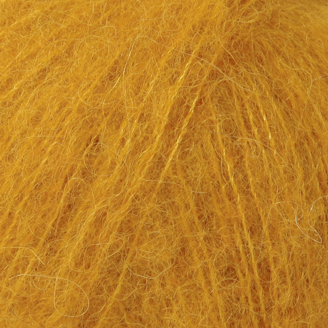 Vista delantera del brushed Alpaca Silk de 25 gr - Drops en stock