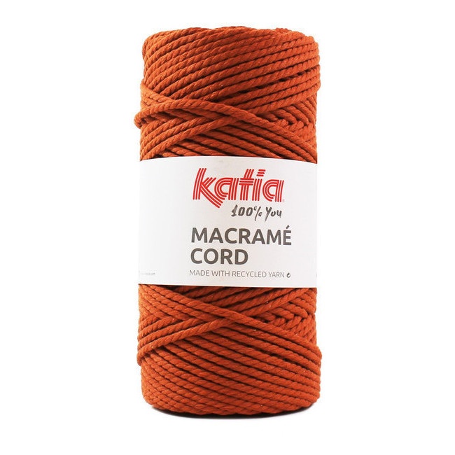 Vista principal del cordon de macramé de 500 g - Katia en stock