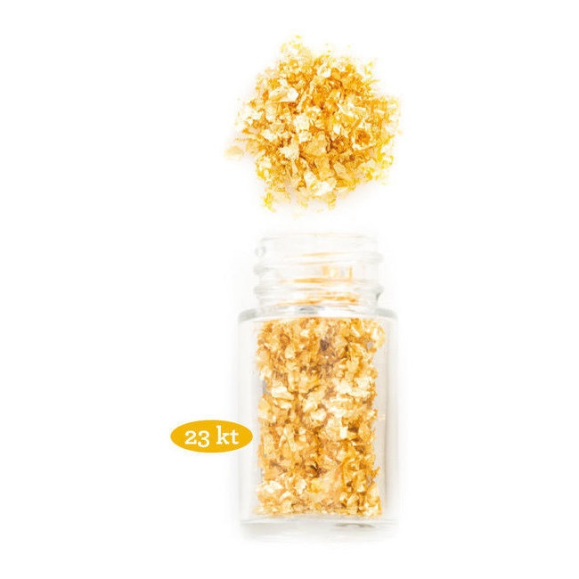 Paillettes d'or comestible 23 carat 0,125 g - Decora par 64,95 €