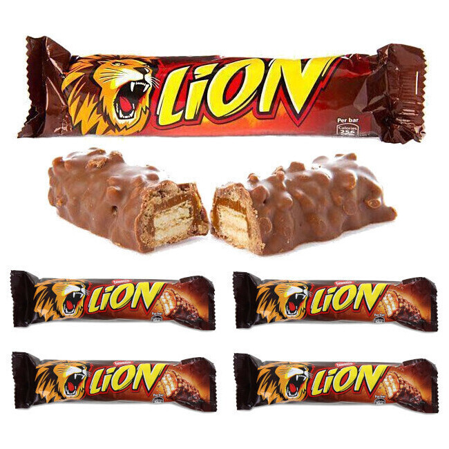 Lion au chocolat et au caramel - Nestlé - 6 pièces par 4,95 €