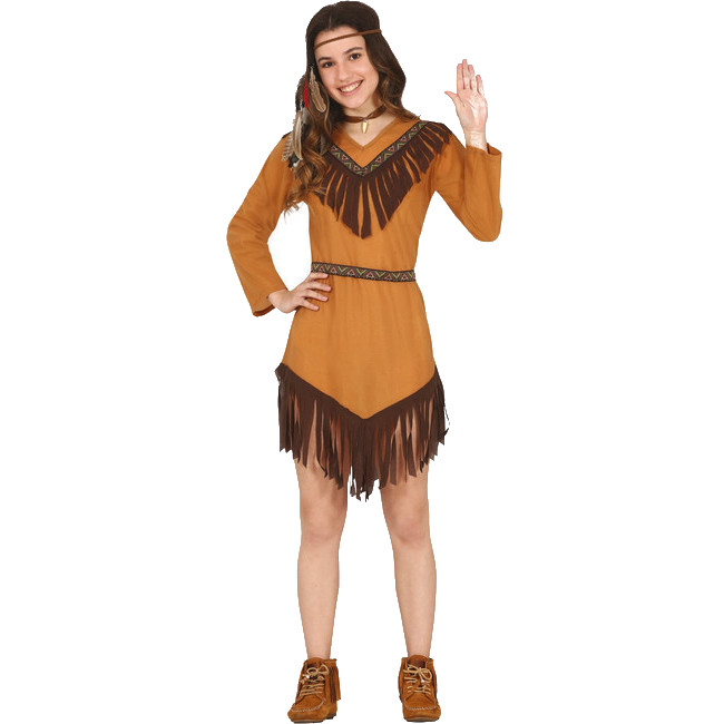 Vista principal del costume d'Indien d'Amérique du Nord pour enfants en stock