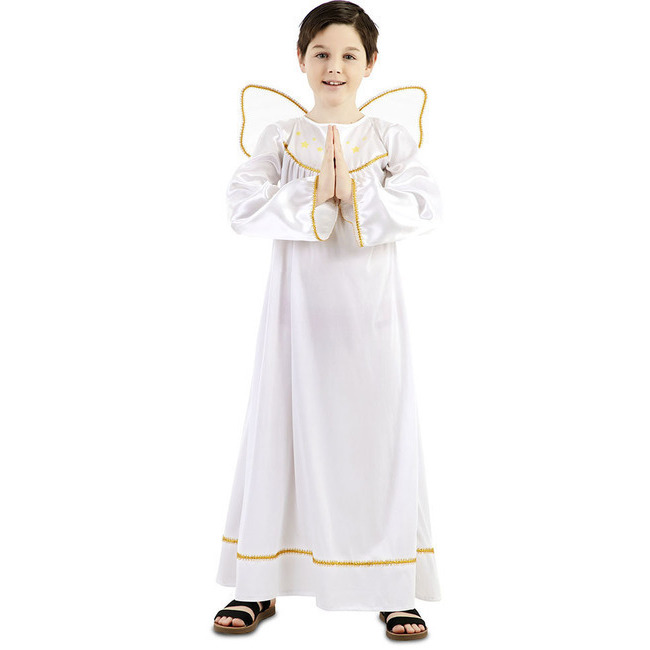 Vista frontal del costume d'ange ailé pour enfants en stock
