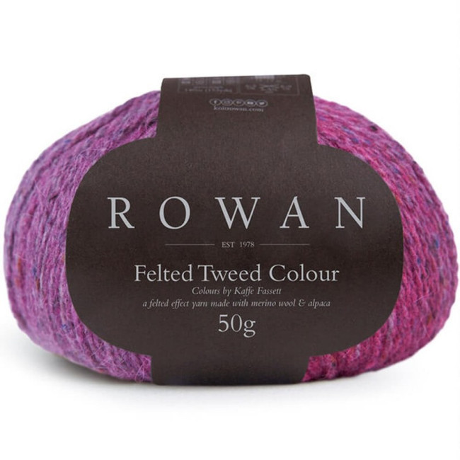 Vista frontal del felted Tweed Colour 50 g - Rowan en stock