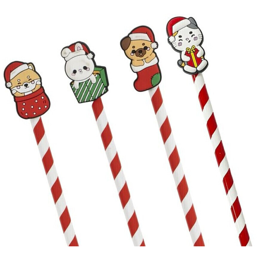 Crayon de Noël animaux - 1 unité