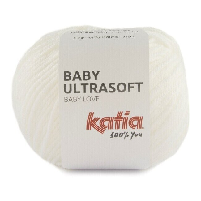 Vista frontal del bébé Ultrasoft 50 gr - Katia en stock