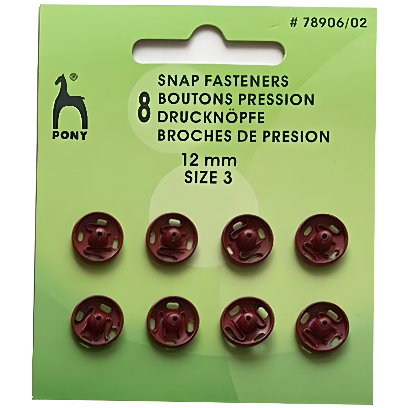 Be-Creative Ruban à Bouton-pression En Plastique Pour Bébé