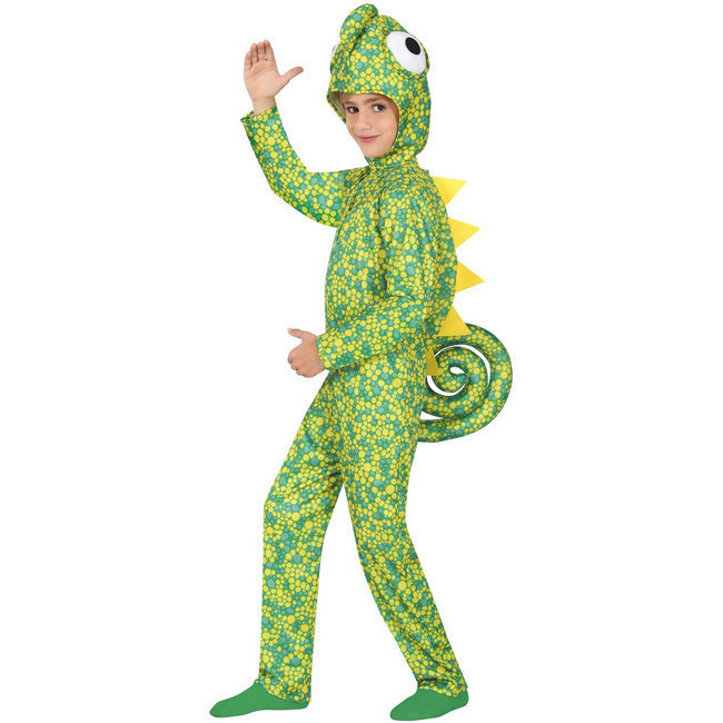 Vista principal del costume de caméléon pour enfants en stock