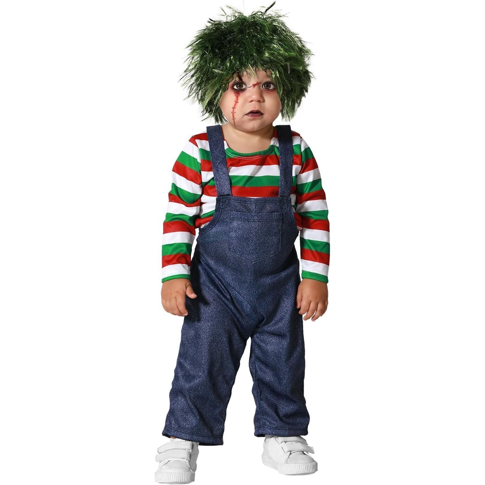 Costume de poupée maléfique pour bébé
