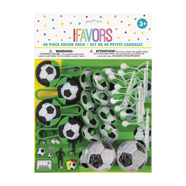 Paquet cadeau de ballons de football - 48 pièces par 16,75 €