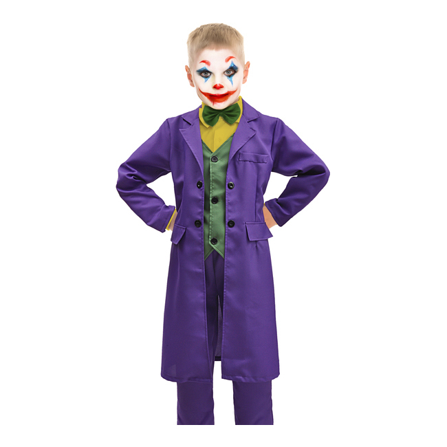 Vista principal del costume Joker Classic pour enfants en stock