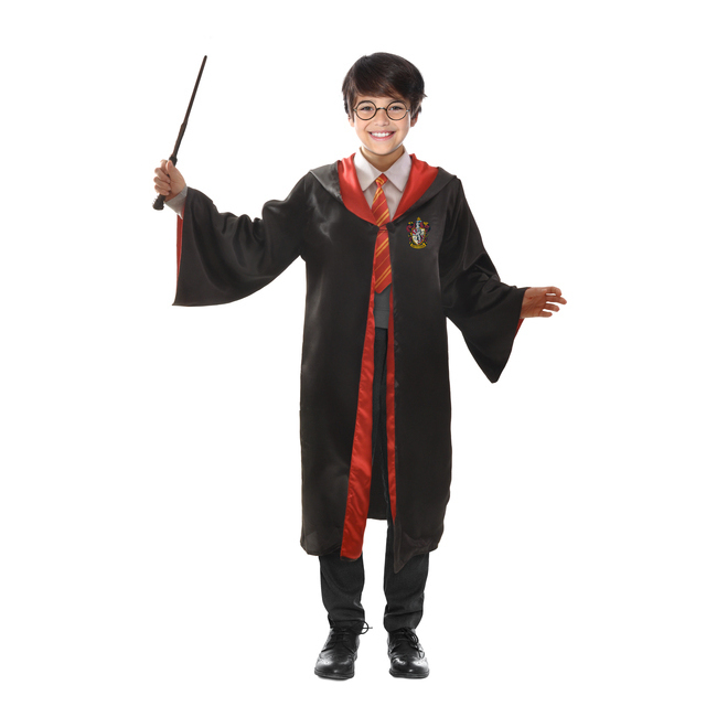 Vista frontal del costume Harry Potter avec lunettes pour enfants en stock