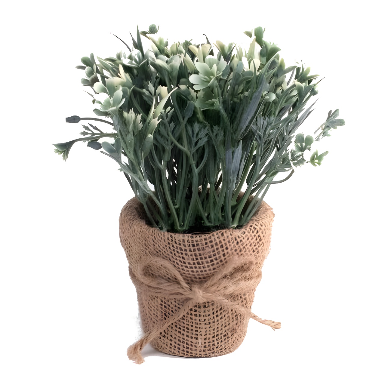 Bonsaï Artificiel En Plastique - Petite Plante Décorative Avec Pot - Pour Salon, Bureau, Salle De Bain - Sans Entretien - 10