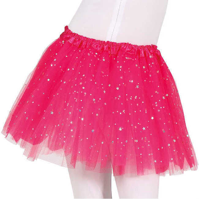 Jupe tutu enfant bicolore à paillettes - 30 cm par 4,25 €