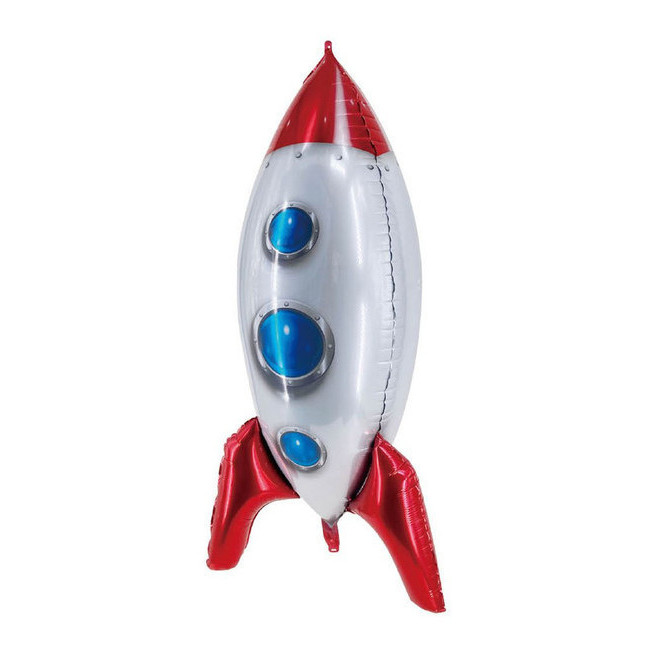 Ballon fusée spatiale de 55 cm par 2,50 €