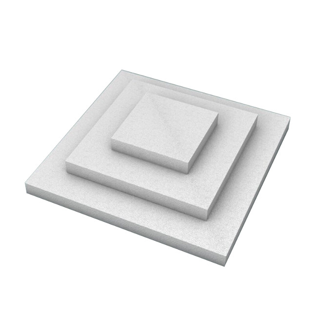 Base en polystyrène de forme carrée 38 cm - 3 unités par 5,75 €