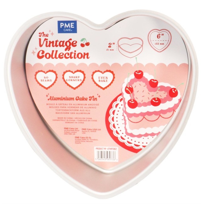 Moule Coeur The vintage collection PME - 5 cm de hauteur