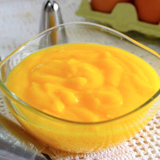 Foto detallada de crème de jaune d'oeuf 1 kg - Pastkolor