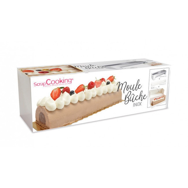 Kit gâteau bûche de noël - Scrapcooking - 3 pcs. par 31,00 €