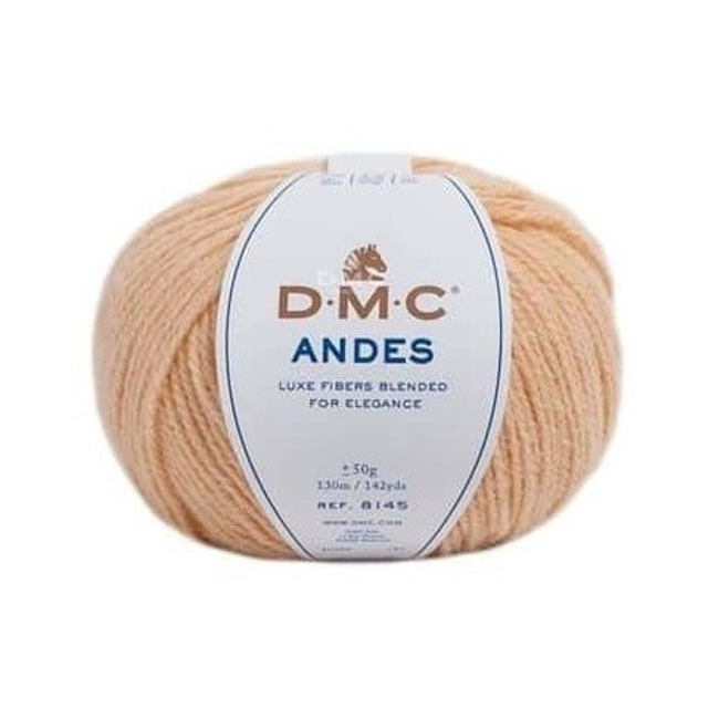 Vista frontal del 50 g Andes - DMC en stock