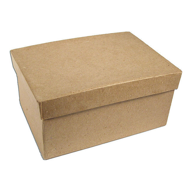 Boîte en papier mâché - cube, env. 8,5 cm acheter en ligne