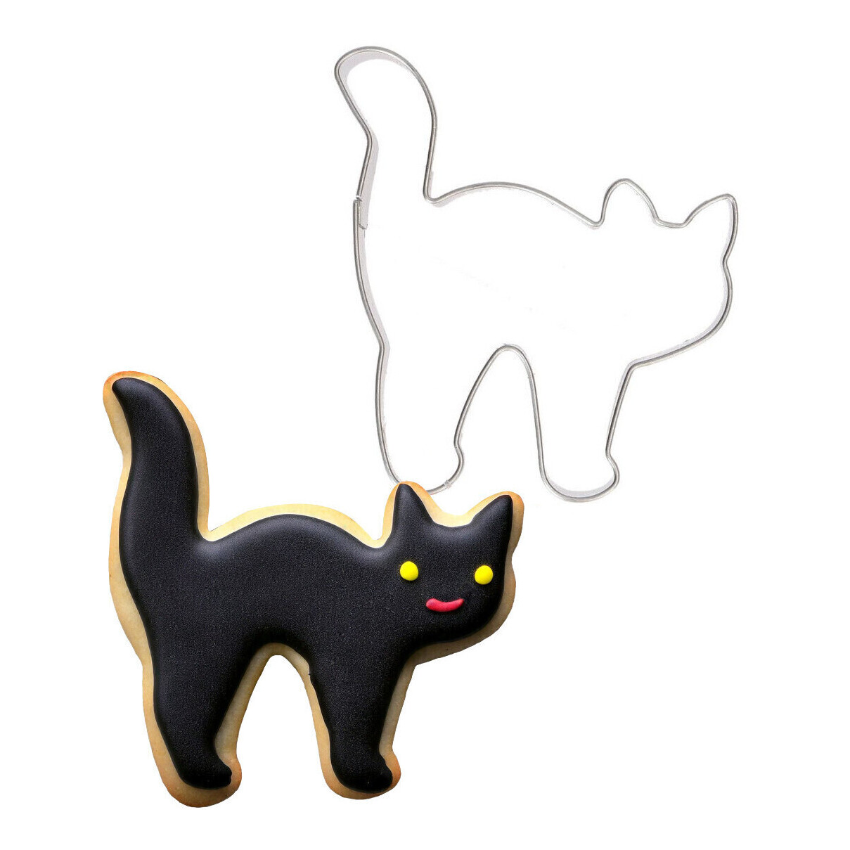 Emporte-pièce chat sinistre de 7,2 cm - Wilton