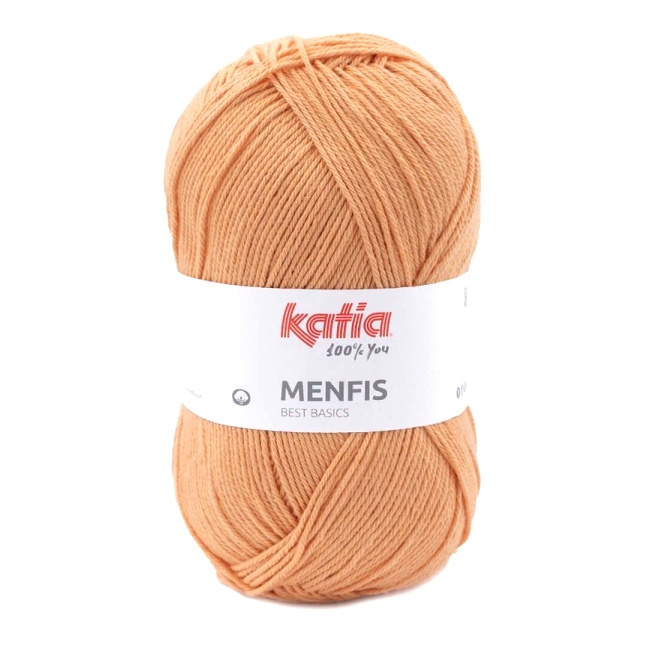 Pelote Coton KATIA Menfis 100gr coloris sur demande par mail