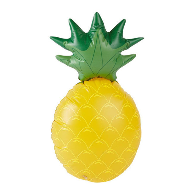 Vista frontal del ananas gonflable - 59 cm en stock