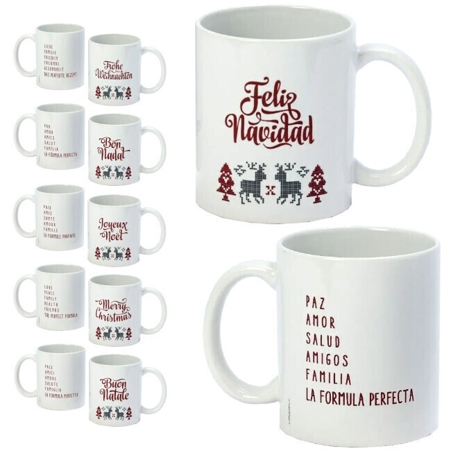 Mug env. 350 ml Joyeux Noël la formule parfaite - 1 pc. par 12,25 €