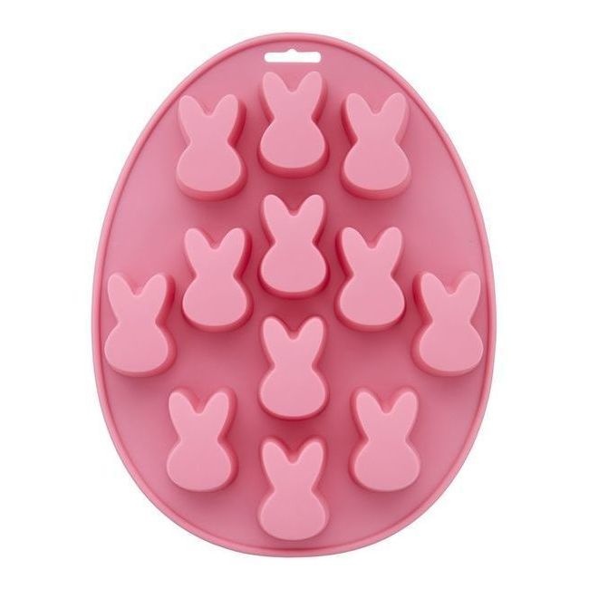 Moule à lapin en silicone 23,5 x 18 x 2,5 cm - Wilton - 12 cavités par 8,00  €