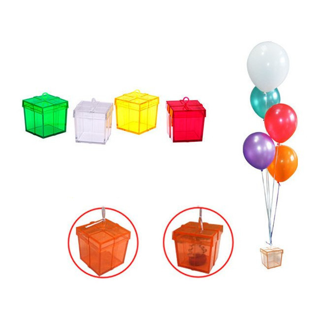 Poids de la boîte à ballons transparente - 1 pc. par 6,00 €