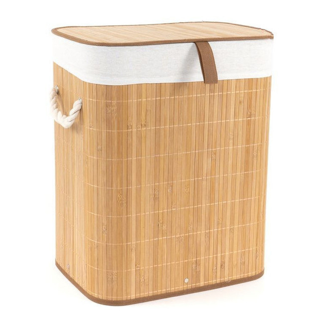 Panier à linge rectangulaire en bambou - DCasa - 1 pc. par 22,00 €