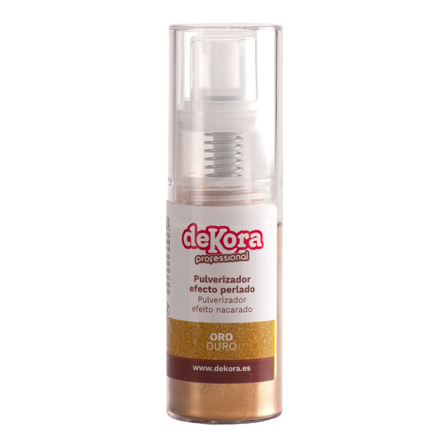 Spray effet nacré or alimentaire 10 gr - Dekora par 9,95 €