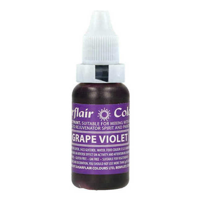 Colorant alimentaire violet E122, E133 - Liquide